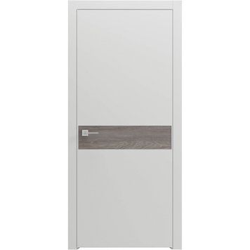 Loft Berta GL з вставкою під ламінат, RAL7047 54335683 фото